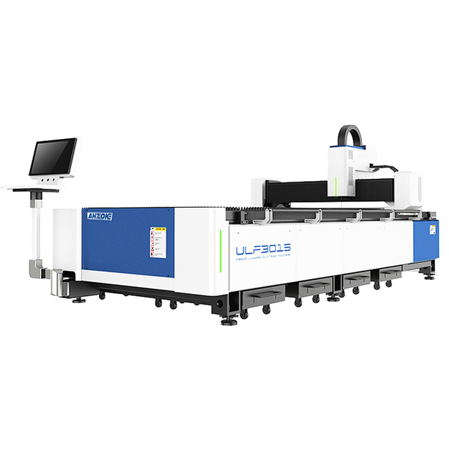 Máquina de corte láser de fibra de mesa única